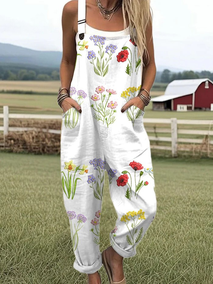 Floral Vintage™ | Effortless All-Day Jumpsuit