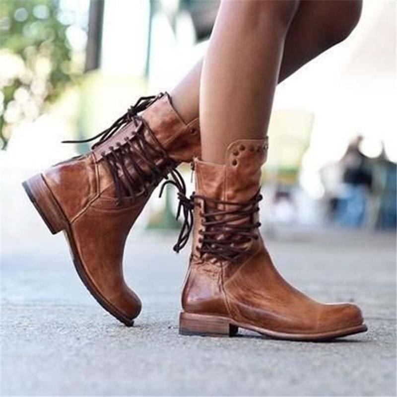 Ashcroft Heritage™ – Vintage Leather Lace-Up Boots