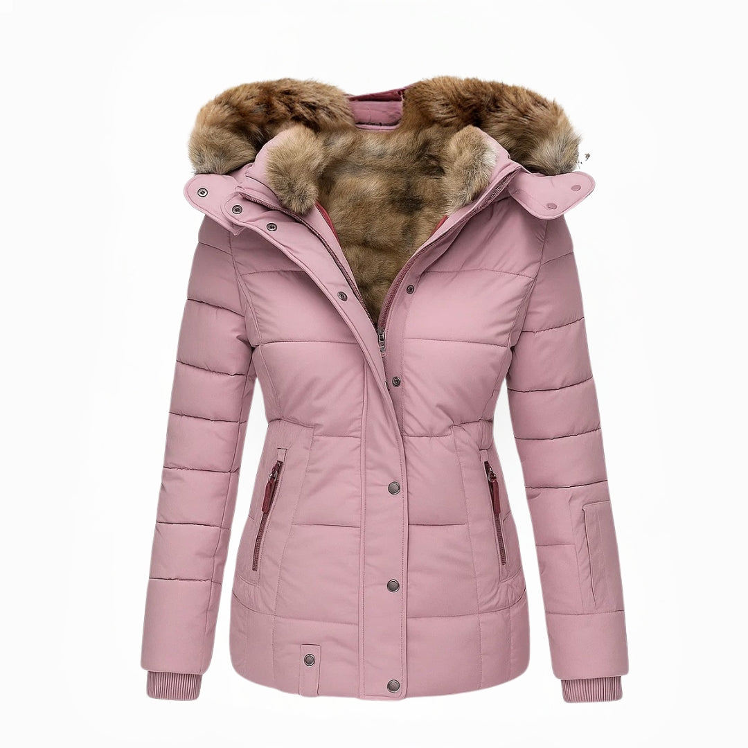 Roselle | Warm Fur-Lined Winter Coat