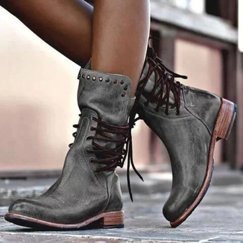 Ashcroft Heritage™ – Vintage Leather Lace-Up Boots