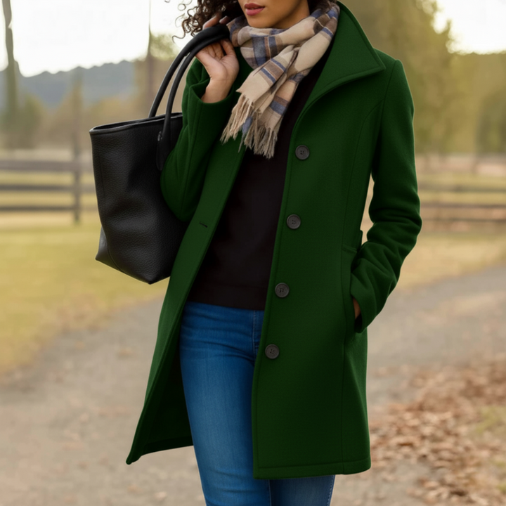 Tramere – Classic Mid-Length Button Coat