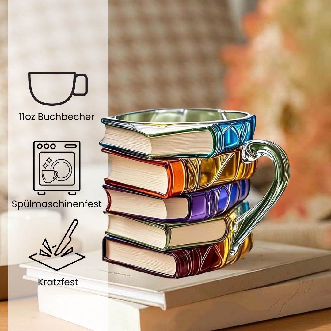 Handmade 3D Reading Joy Mug – Original
