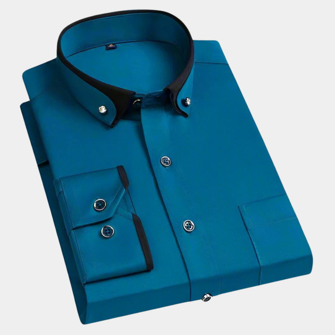 Donald | Classic Men's Overshirt with Long Sleeves