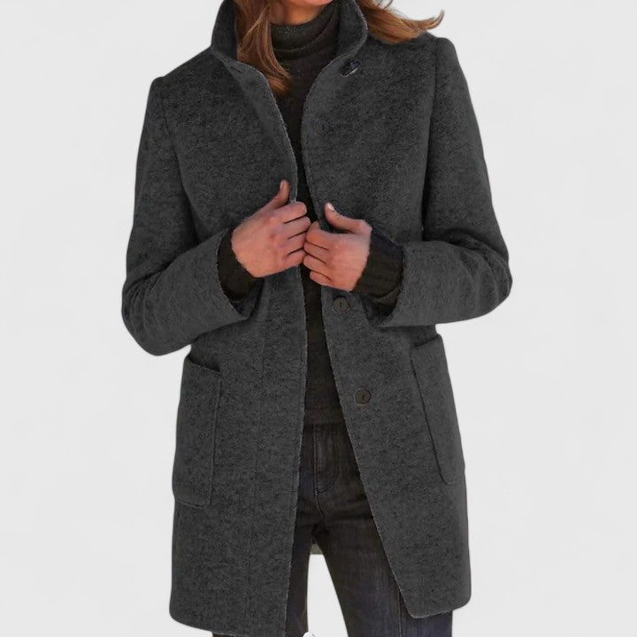 Eldora – Classic Wool-Blend Coat