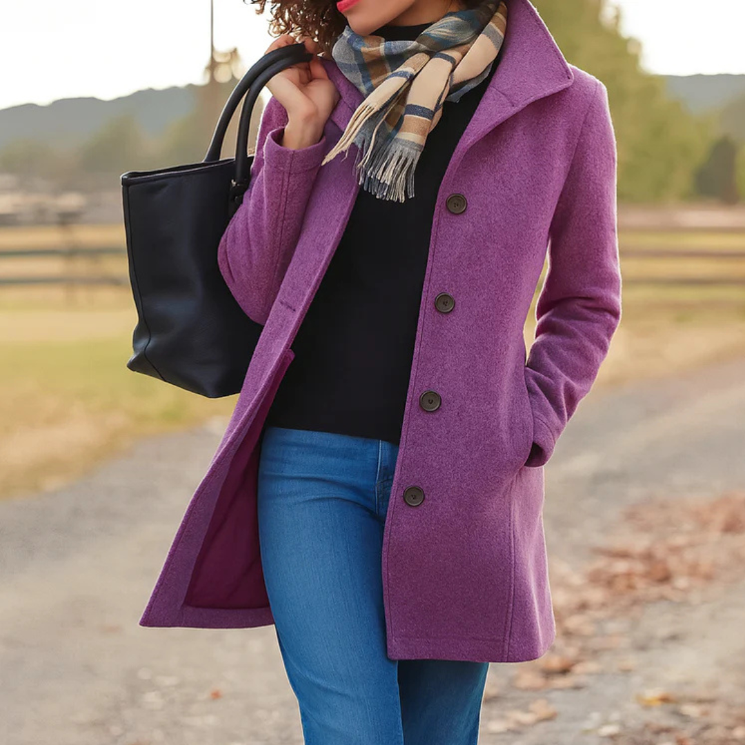 Tramere – Classic Mid-Length Button Coat