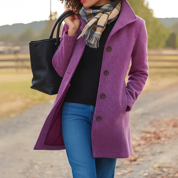 Tramere – Classic Mid-Length Button Coat