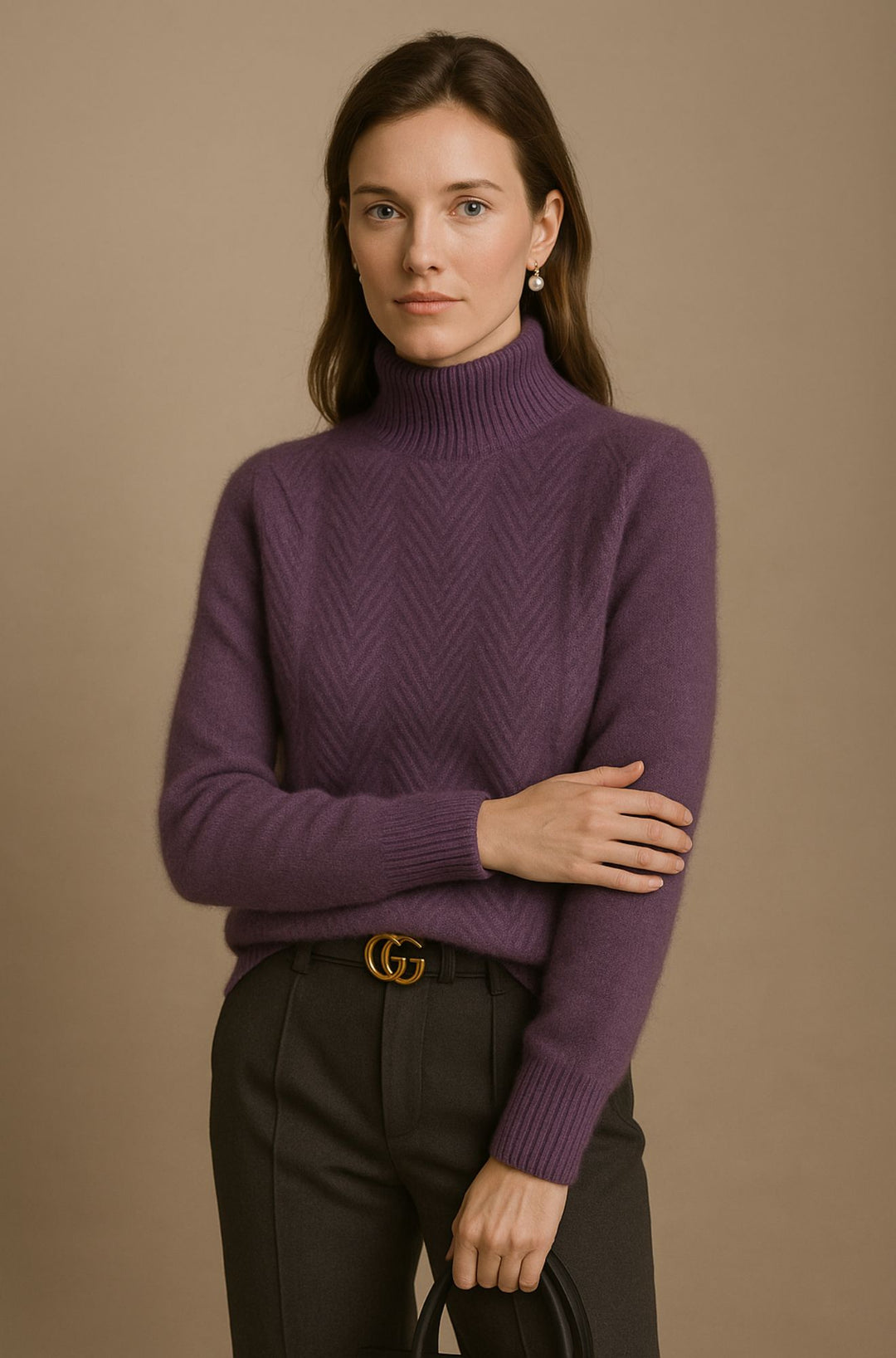Rosmere Row - The Cashmere Elowen Mock Neck