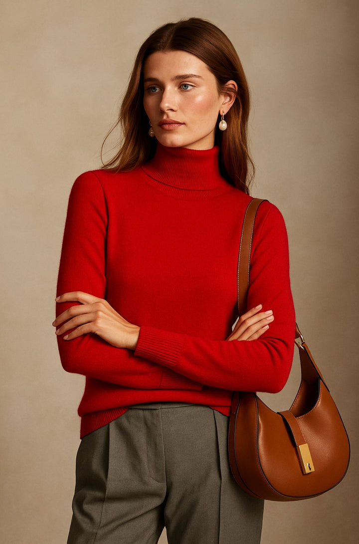 Amara London | Cashmere Turtleneck Sweater