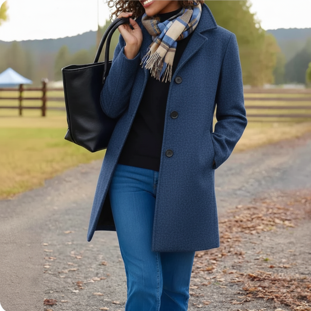 Tramere – Classic Mid-Length Button Coat