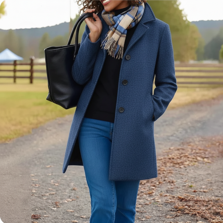Tramere – Classic Mid-Length Button Coat