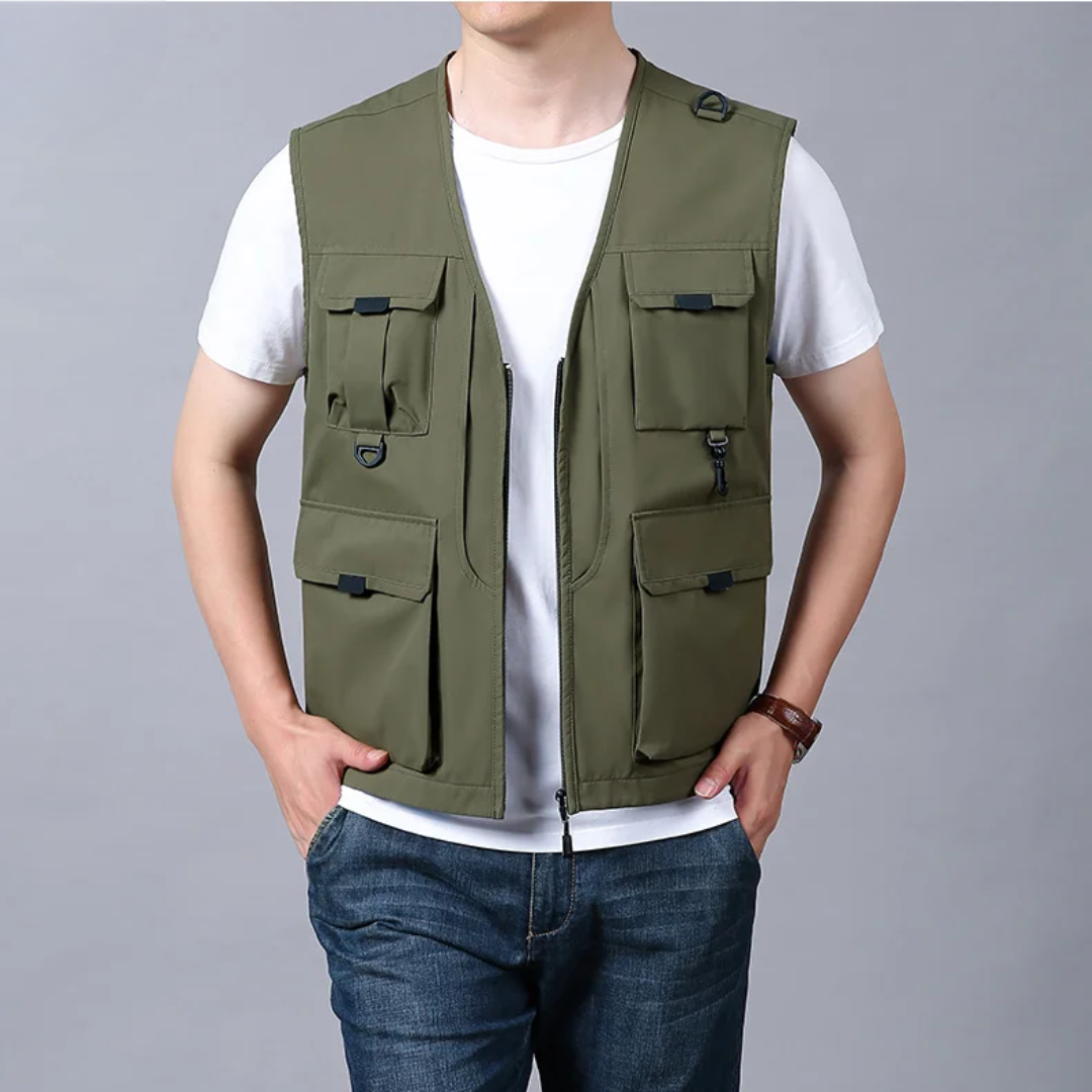 Harrow™ | Elegant & Casual Cargo Vest