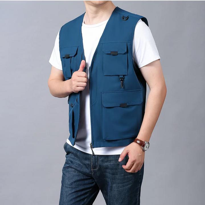 Harrow™ | Elegant & Casual Cargo Vest