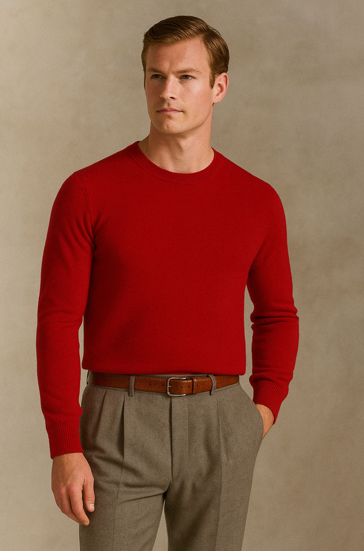 Blenford™ | Luxe Merino Crew Neck Jumper for Men