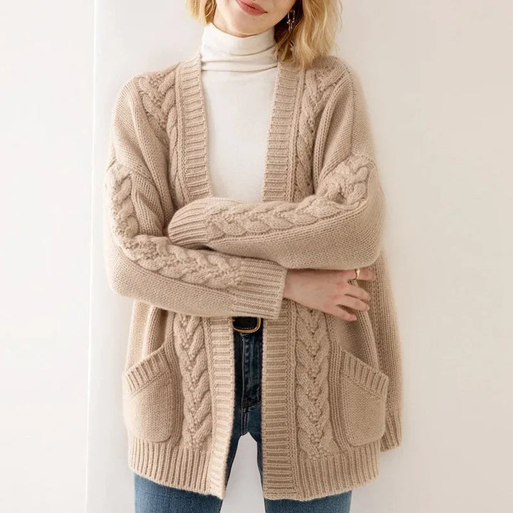 Elowen Cable-Knit Cardigan