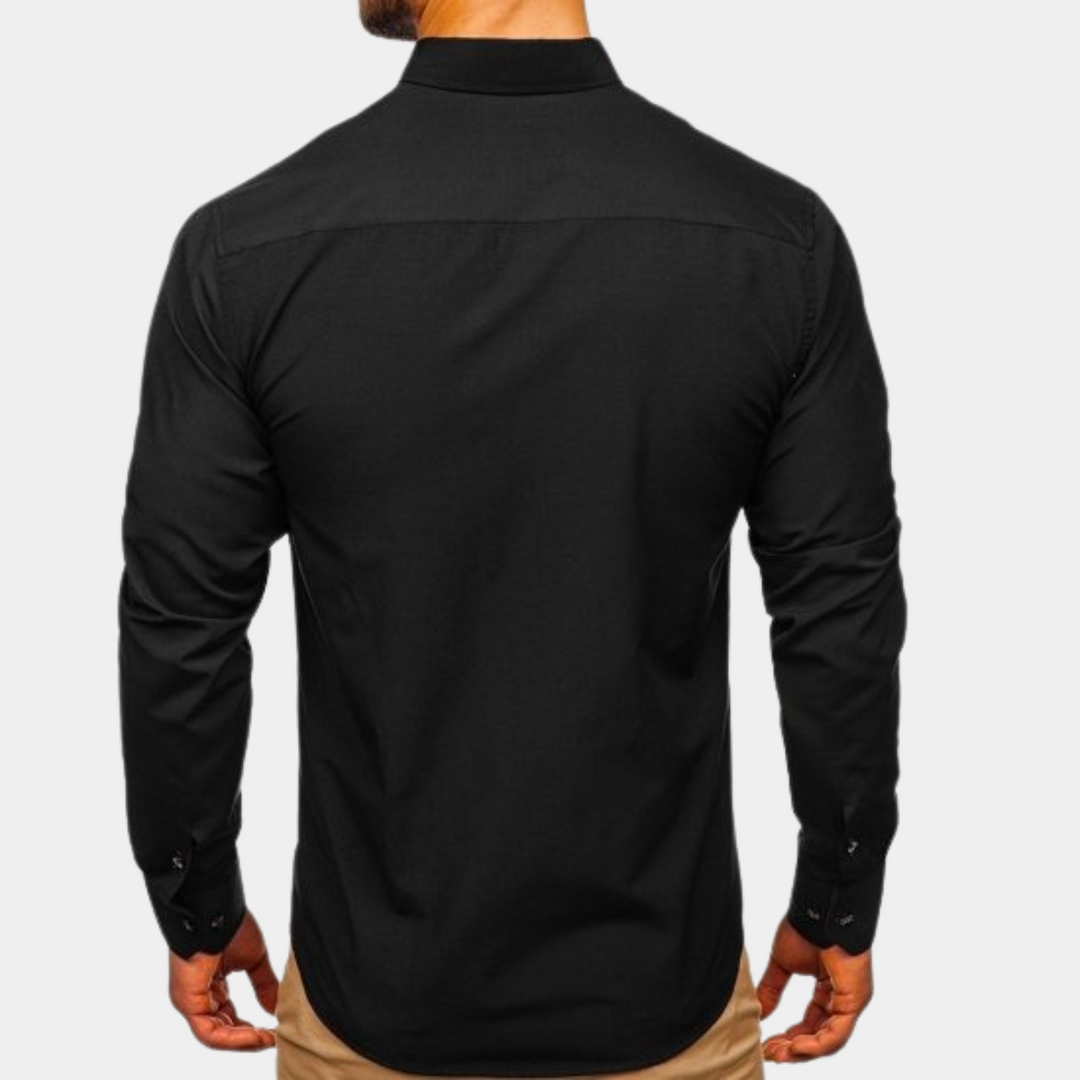 Donald | Classic Men's Overshirt with Long Sleeves
