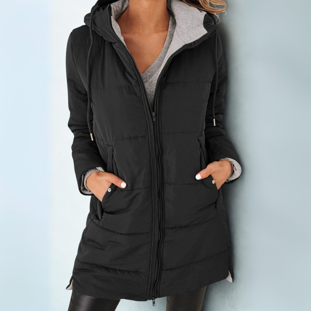 Lyra - Casual Hooded Puffer Down Jacket