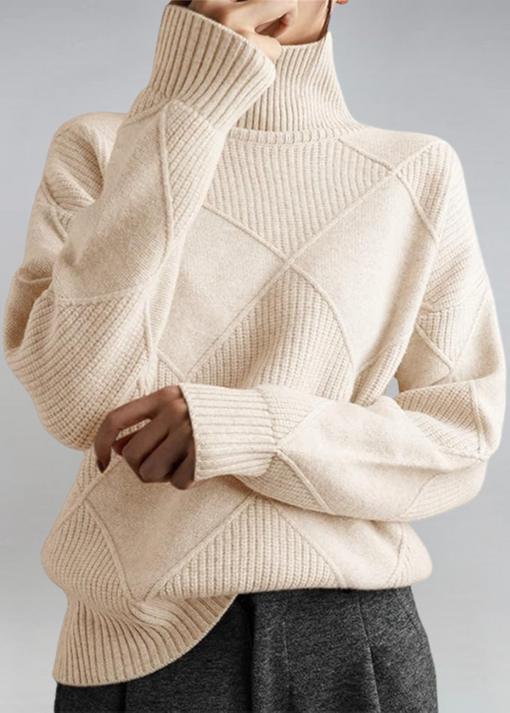 Lorwyn - Luxury Cashmere Roll Neck Jumper