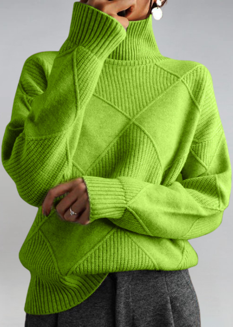 Lorwyn - Luxury Cashmere Roll Neck Jumper