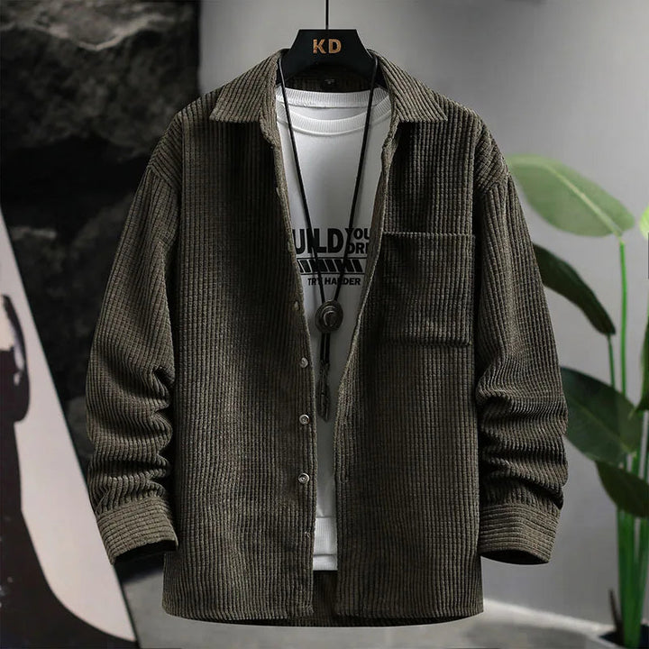 Axtell Corduroy Button-Up Shirt