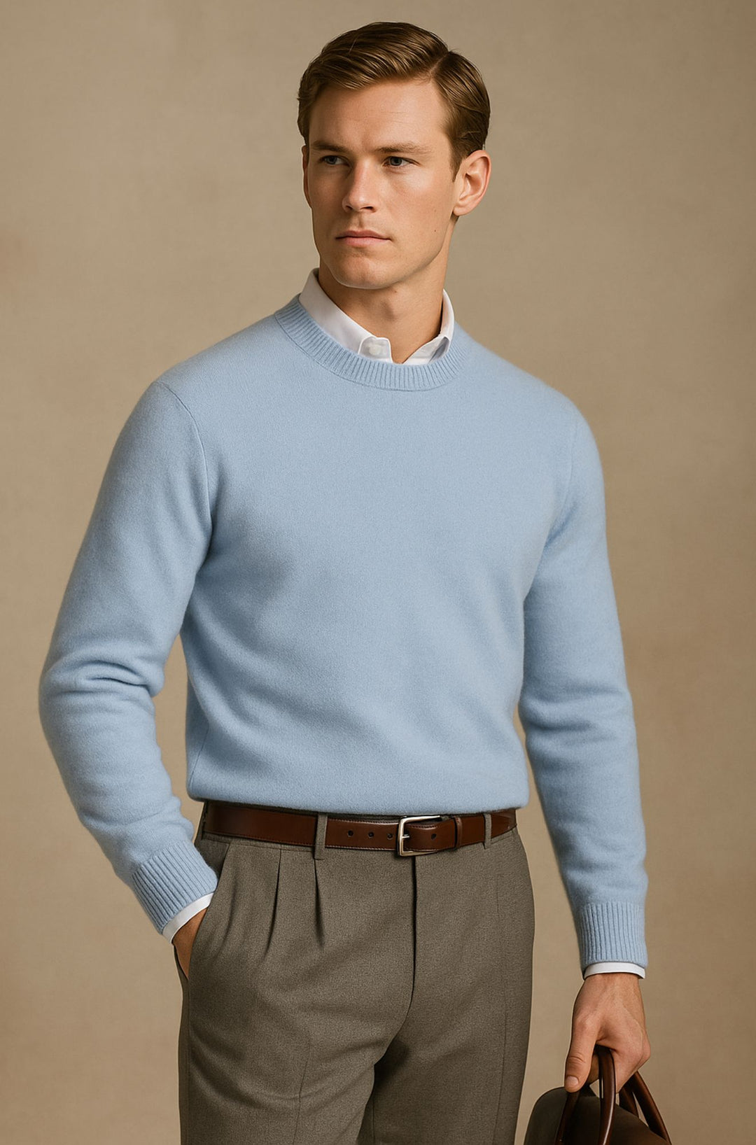 Giles | Cashmere Crew Neck Jumper
