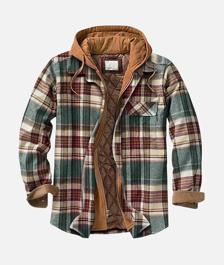 Redford – Checked Patchwork Jacket