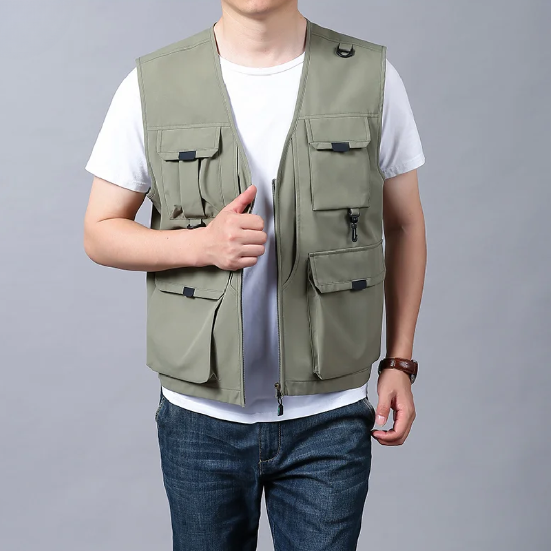 Harrow™ | Elegant & Casual Cargo Vest