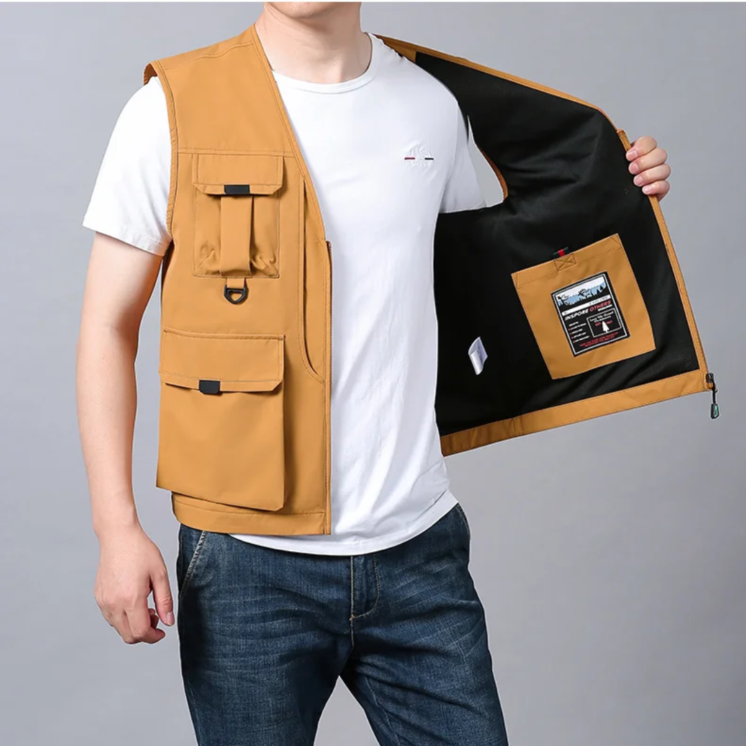Harrow™ | Elegant & Casual Cargo Vest