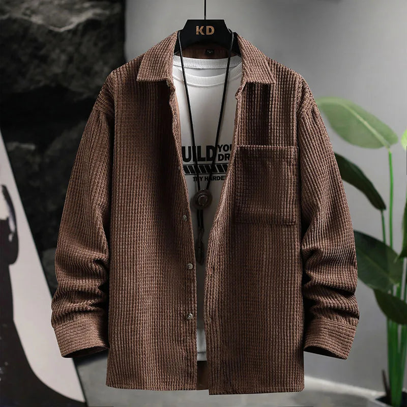 Axtell Corduroy Button-Up Shirt