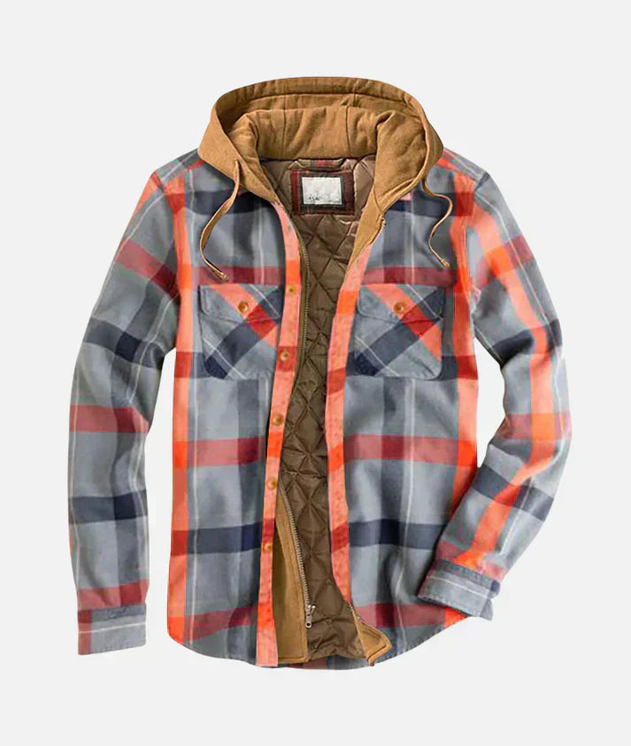 Redford – Checked Patchwork Jacket