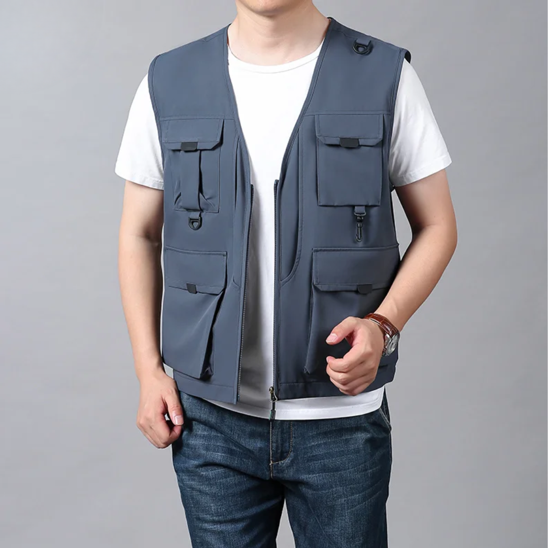 Harrow™ | Elegant & Casual Cargo Vest