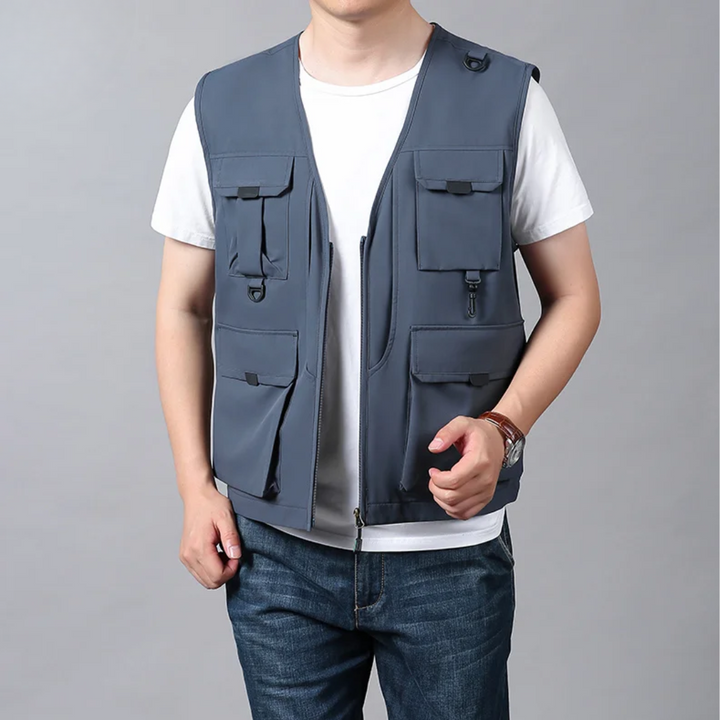 Harrow™ | Elegant & Casual Cargo Vest