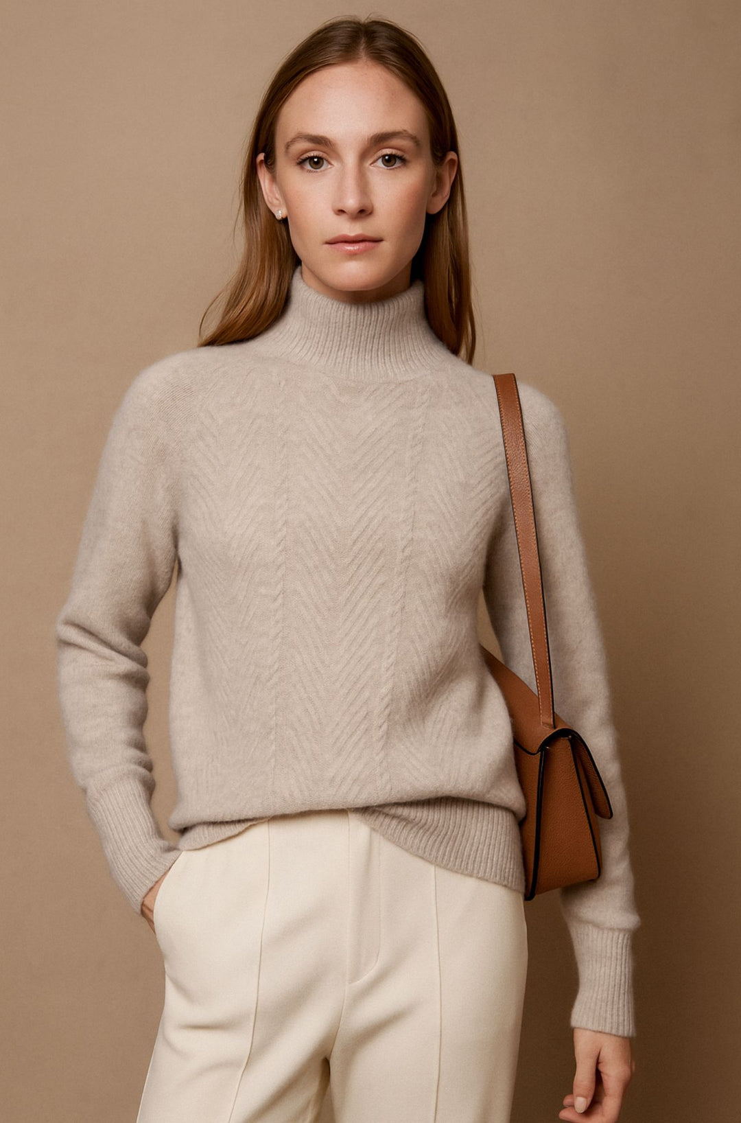 Rosmere Row - The Cashmere Elowen Mock Neck