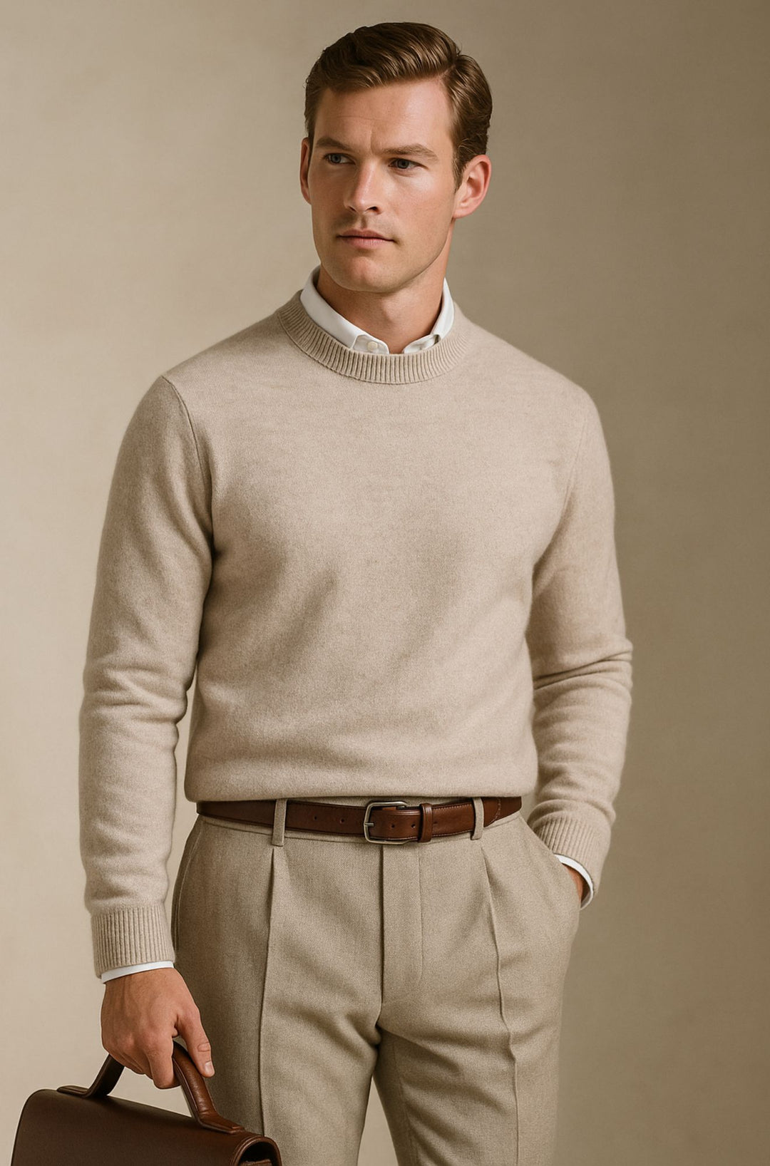 Giles | Cashmere Crew Neck Jumper