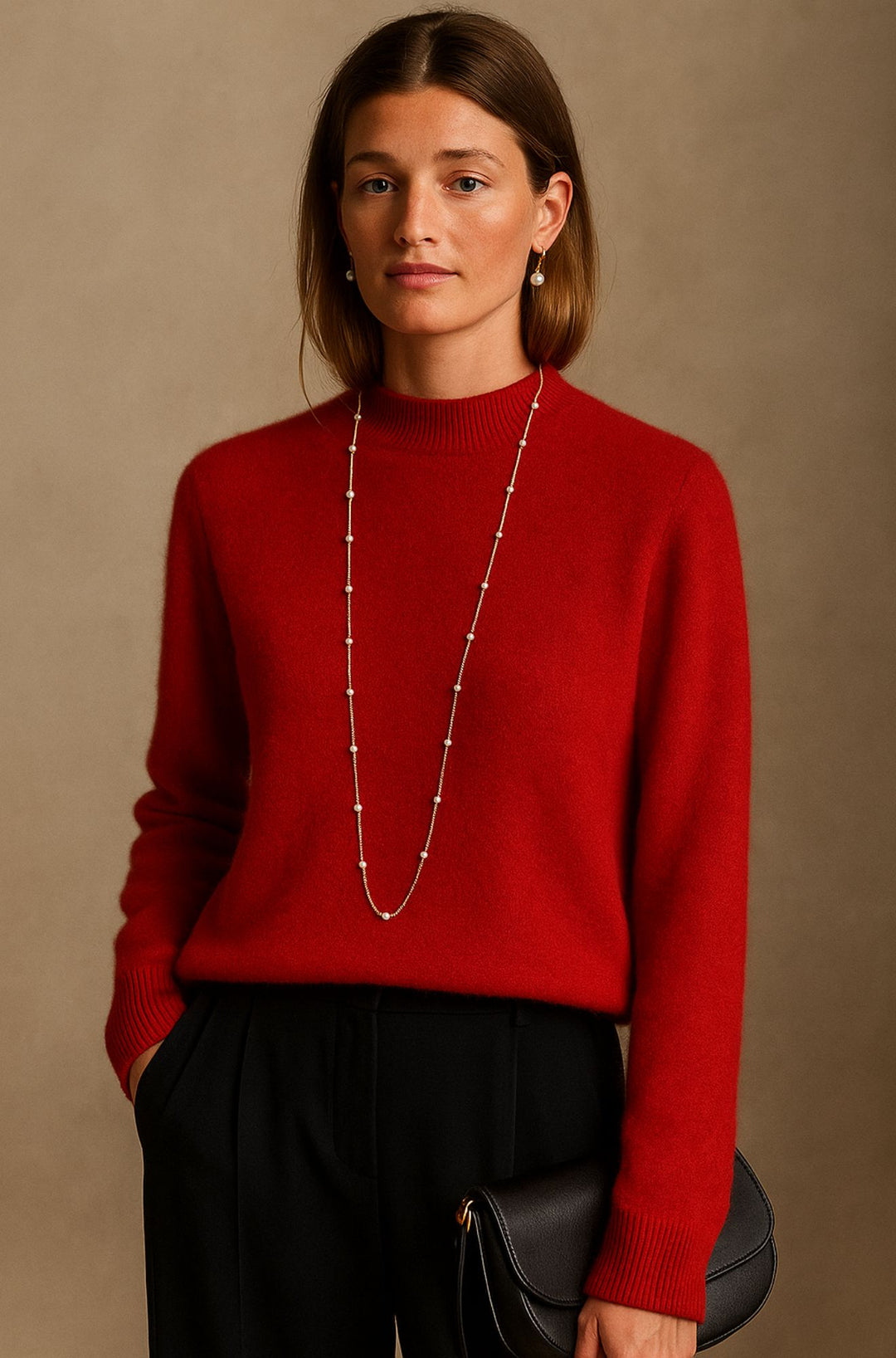 Alden Rowe - The Soft Touch Cashmere Rowan Mock