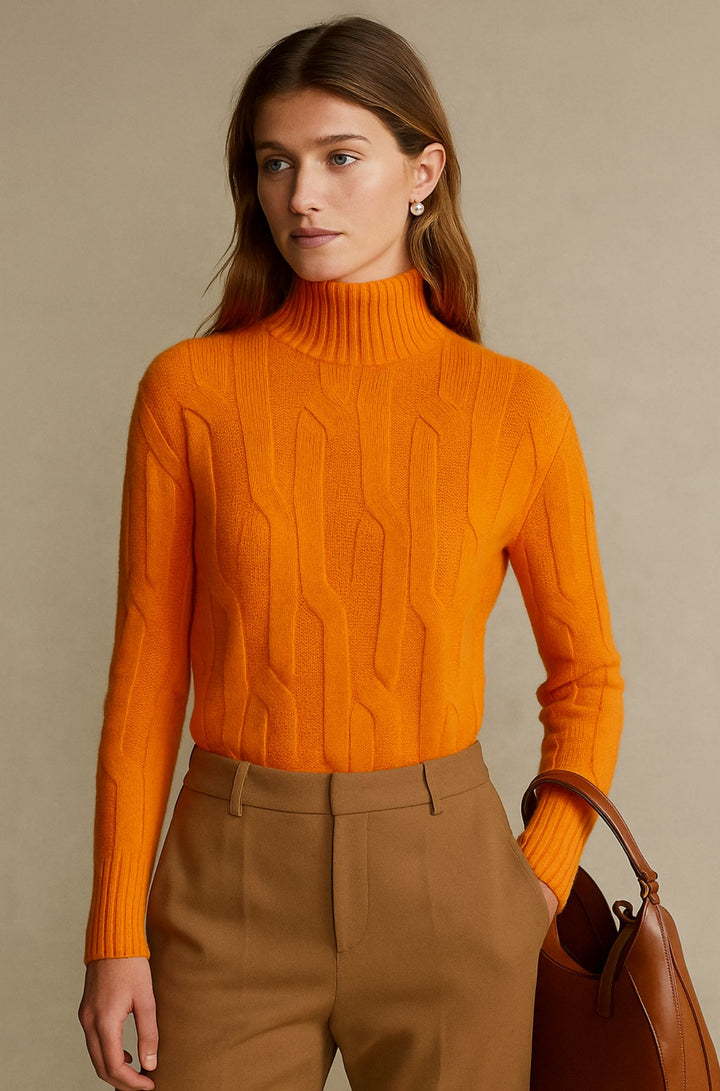 Rowen Hart - The Soft Weave Cashmere Mock