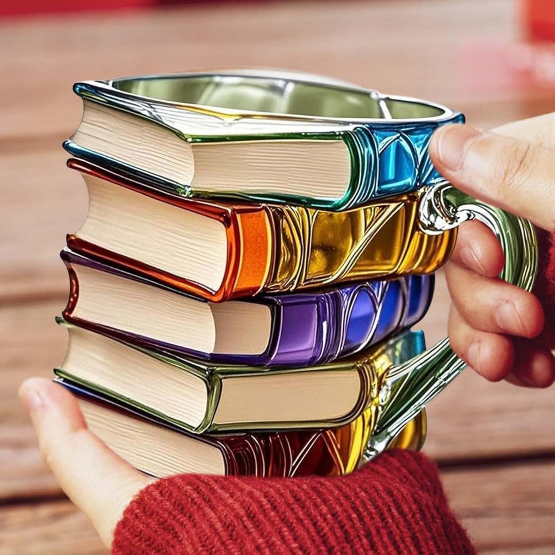 Handmade 3D Reading Joy Mug – Original