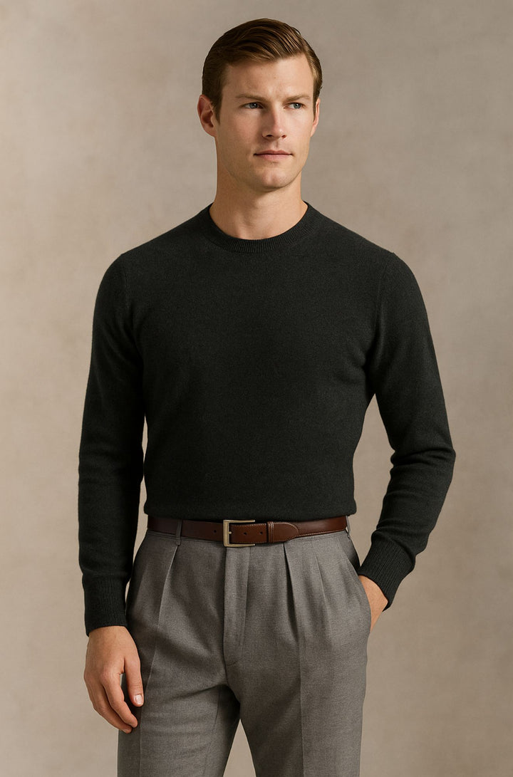 Blenford™ | Luxe Merino Crew Neck Jumper for Men