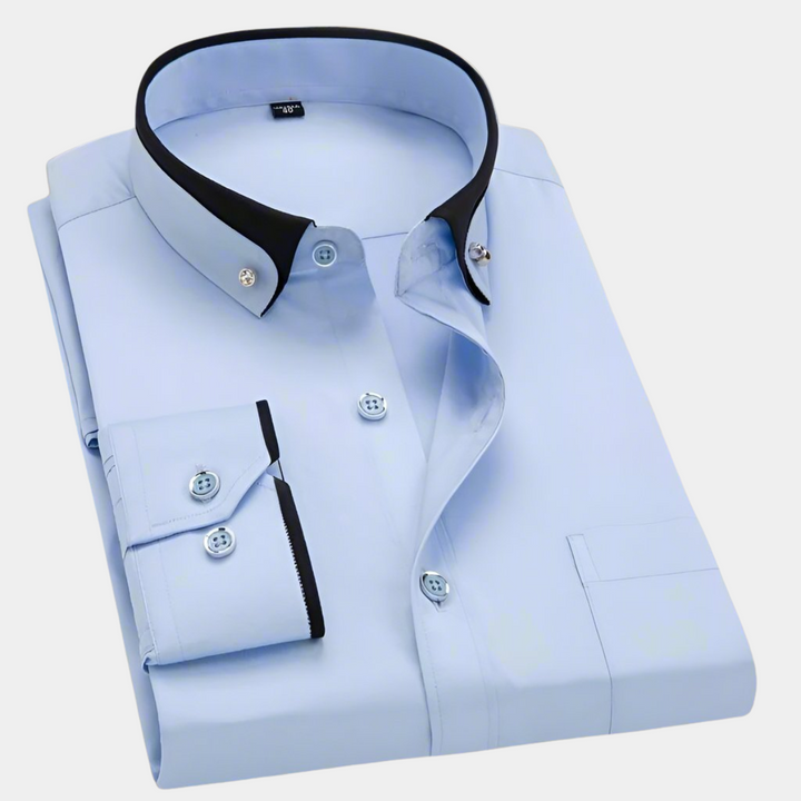 Donald | Classic Men's Overshirt with Long Sleeves
