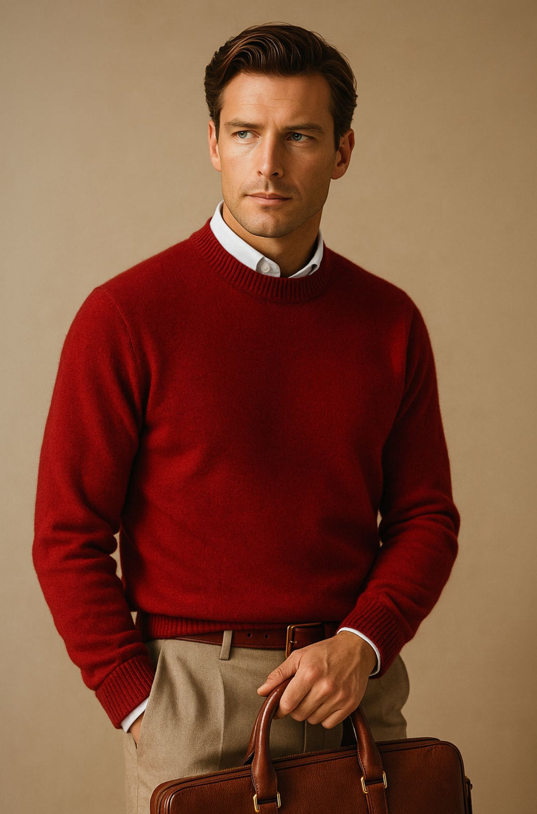 Giles | Cashmere Crew Neck Jumper