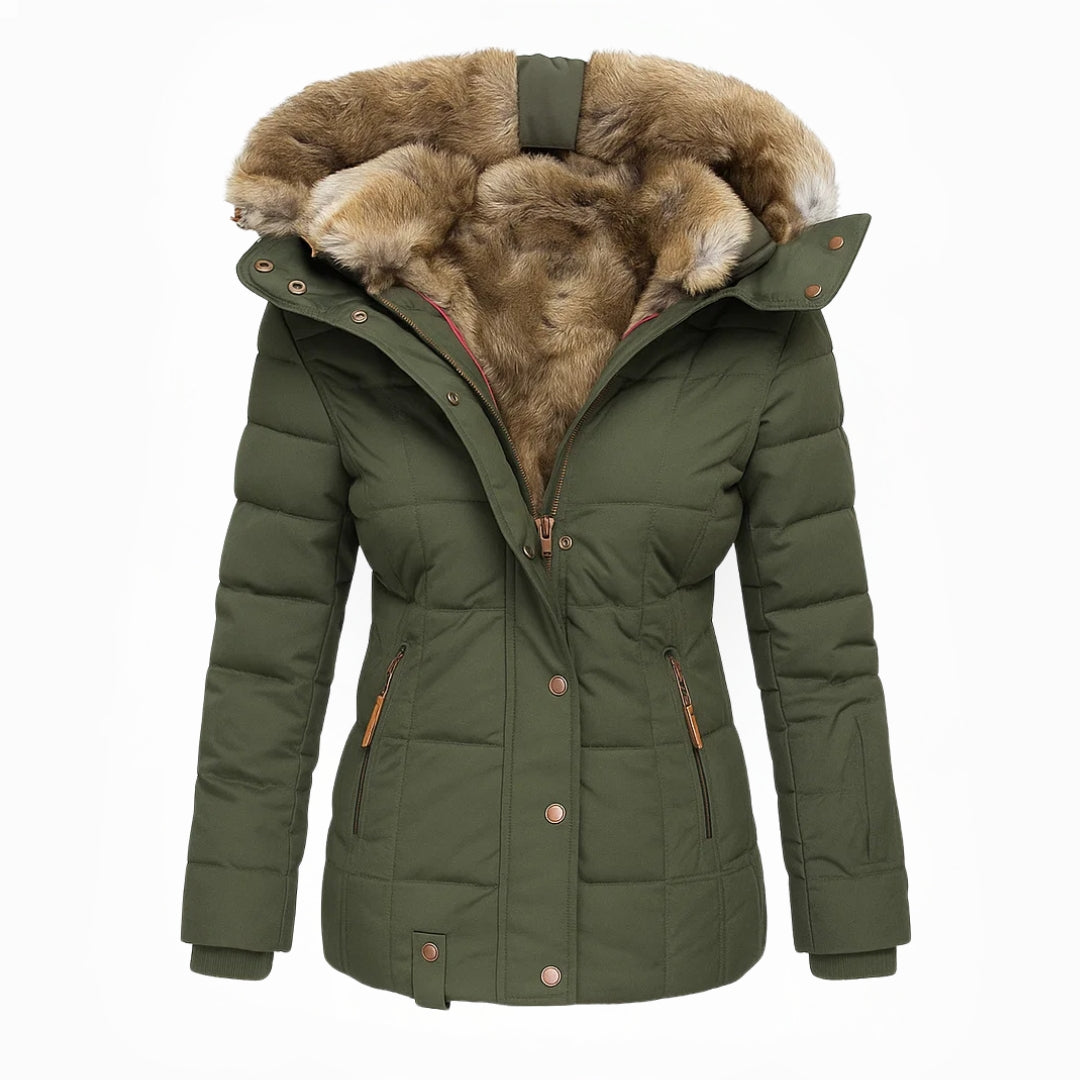 Roselle | Warm Fur-Lined Winter Coat