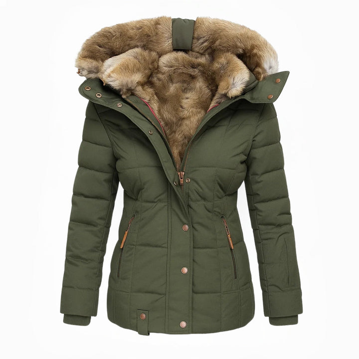 Roselle | Warm Fur-Lined Winter Coat