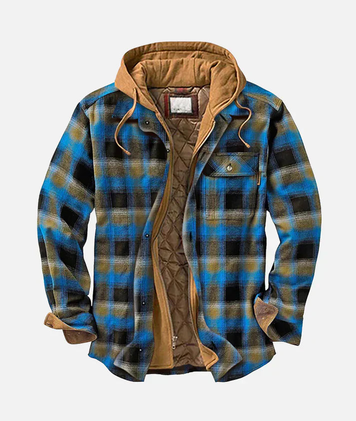 Redford – Checked Patchwork Jacket