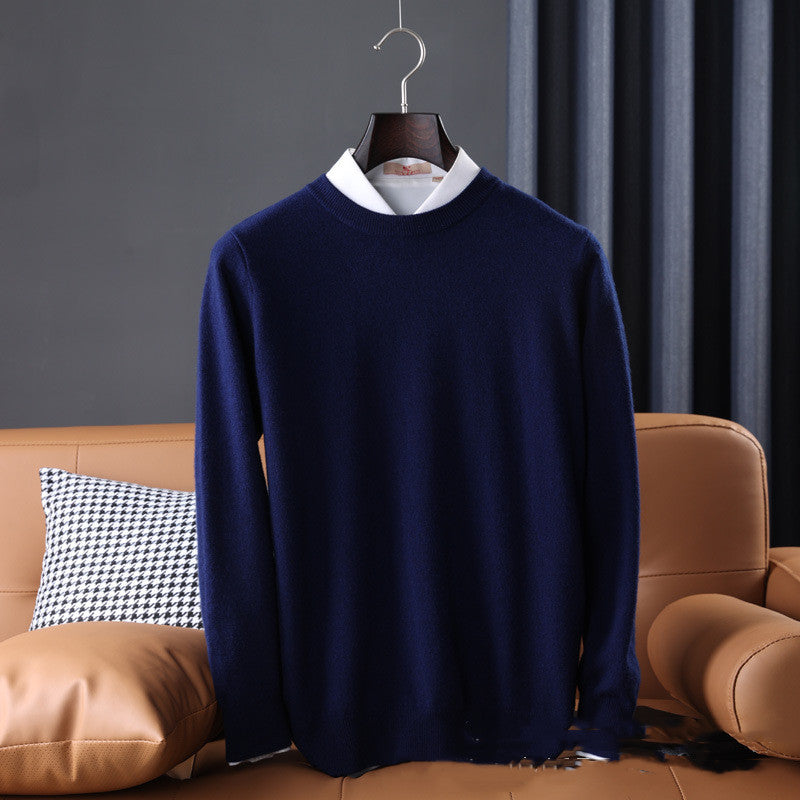 Niles Merino Wool Crewneck Sweater