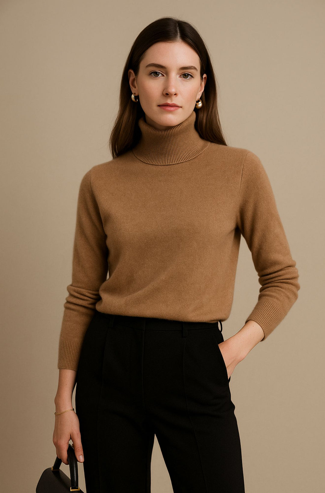 Amara London | Cashmere Turtleneck Sweater