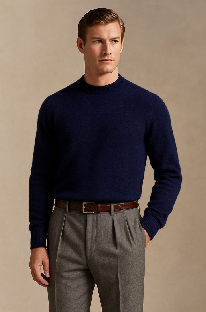 Blenford™ | Luxe Merino Crew Neck Jumper for Men