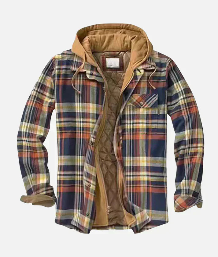 Redford – Checked Patchwork Jacket