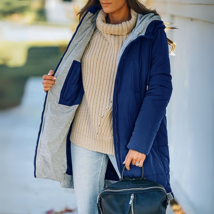 Lyra - Casual Hooded Puffer Down Jacket