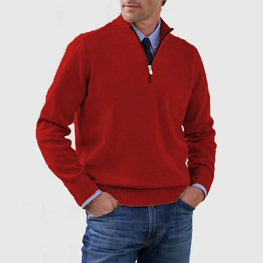 Bramley | Refined Half-Zip Jumper