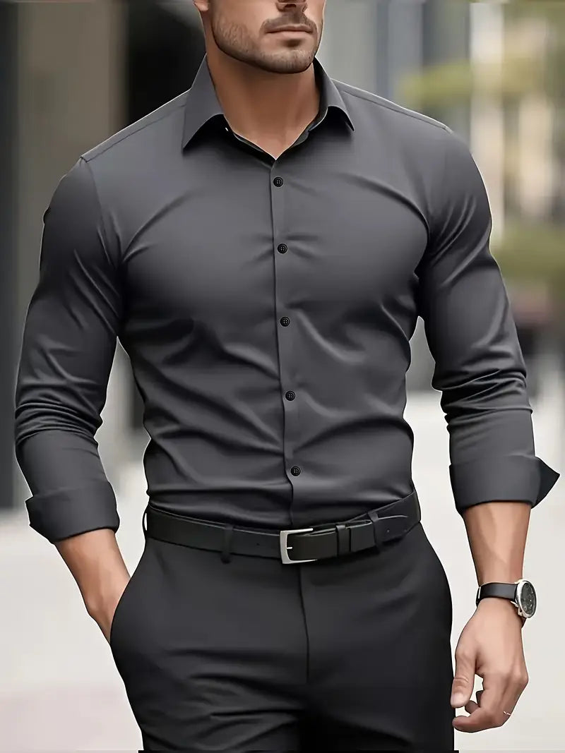 Braxton Hall™ – Tailored Business Shirt