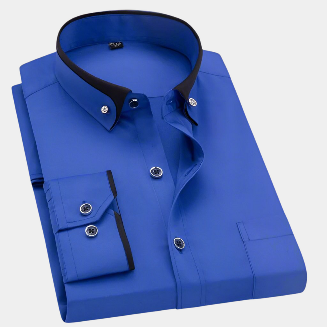 Donald | Classic Men's Overshirt with Long Sleeves